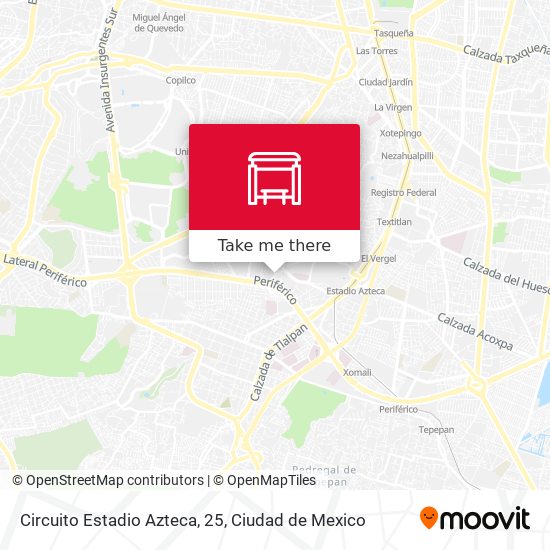 Mapa de Circuito Estadio Azteca, 25