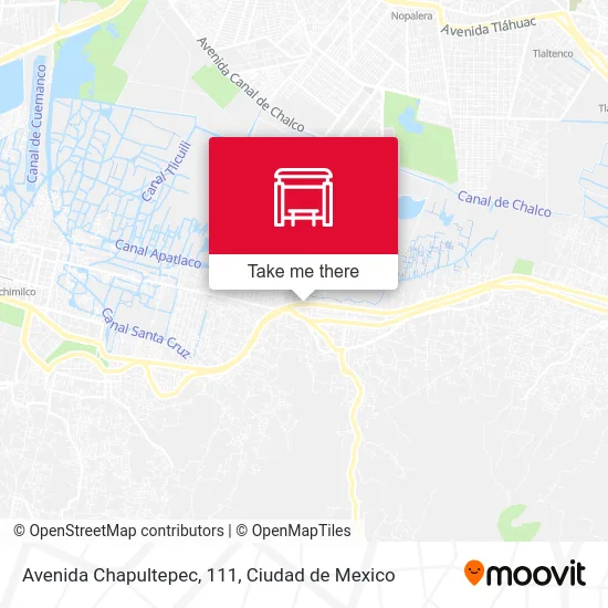 Avenida Chapultepec, 111 map
