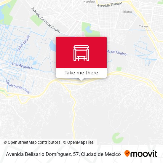 Avenida Belisario Domínguez, 57 map