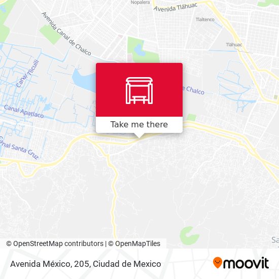 Mapa de Avenida México, 205