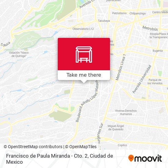 Mapa de Francisco de Paula Miranda - Cto. 2