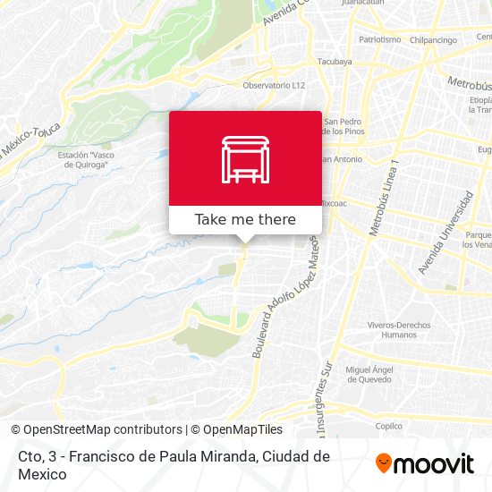 Mapa de Cto, 3 - Francisco de Paula Miranda