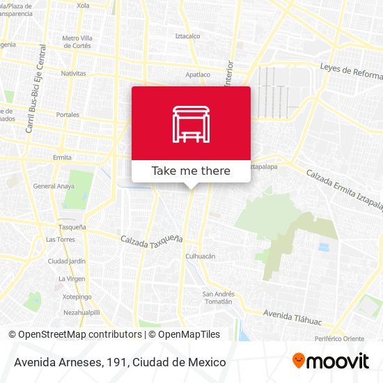 Avenida Arneses, 191 map