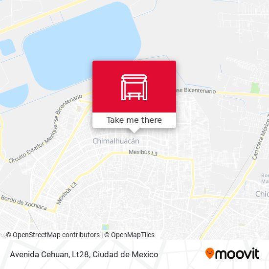 Mapa de Avenida Cehuan, Lt28