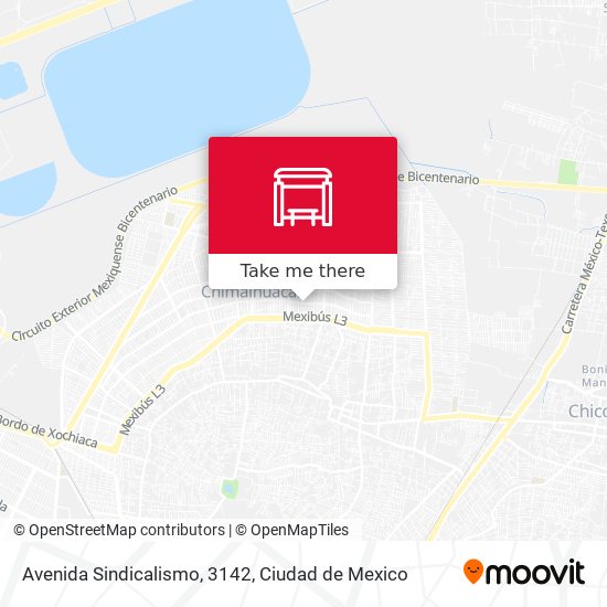Mapa de Avenida Sindicalismo, 3142