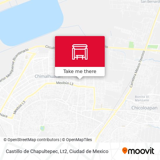 Mapa de Castillo de Chapultepec, Lt2