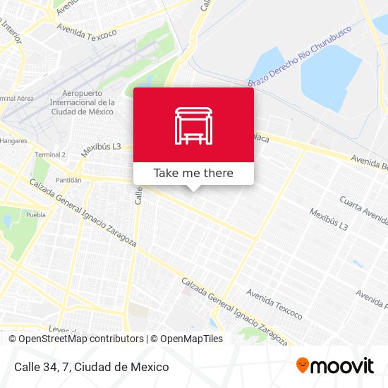 Mapa de Calle 34, 7