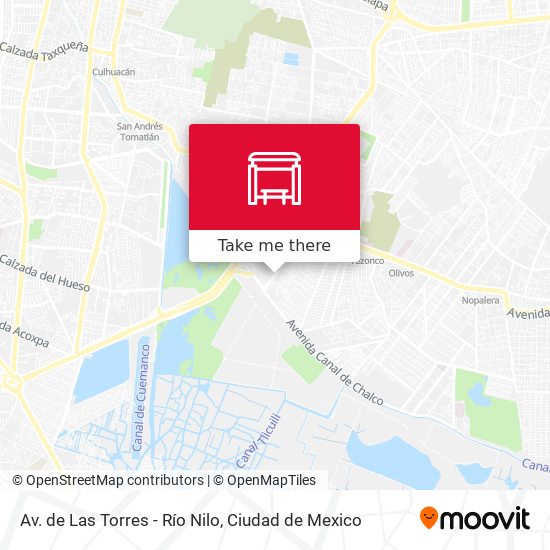 Av. de Las Torres - Río Nilo map