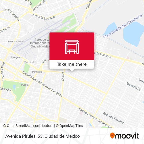 Avenida Pirules, 53 map