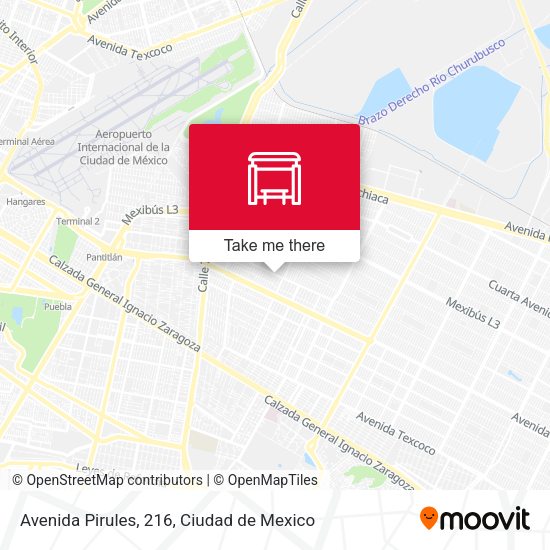 Avenida Pirules, 216 map