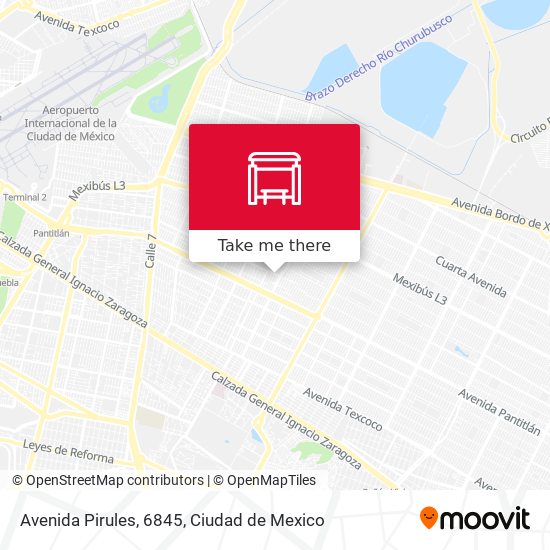 Avenida Pirules, 6845 map