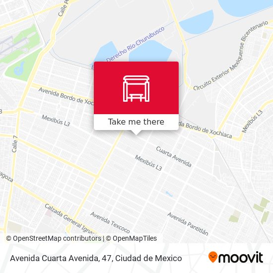 Avenida Cuarta Avenida, 47 map