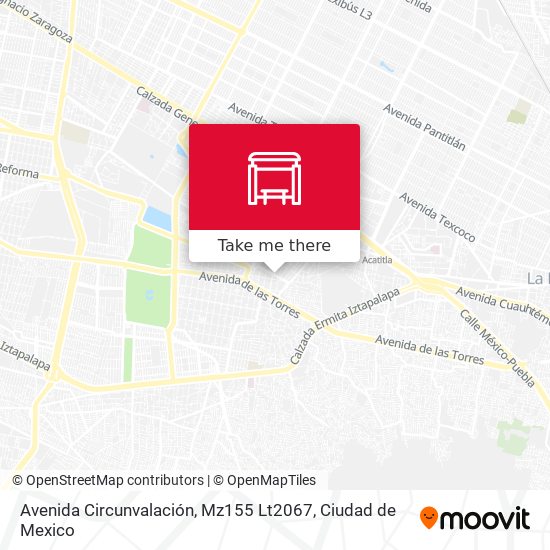 Avenida Circunvalación, Mz155 Lt2067 map