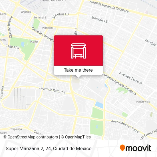 Mapa de Super Manzana 2, 24