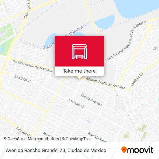 Mapa de Avenida Rancho Grande, 73