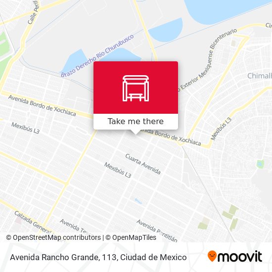Avenida Rancho Grande, 113 map
