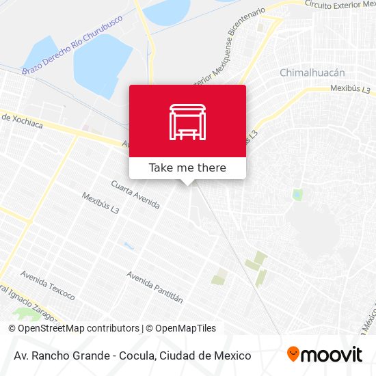 Mapa de Av. Rancho Grande - Cocula