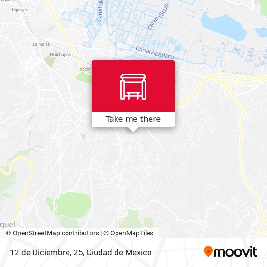 12 de Diciembre, 25 map