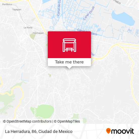 La Herradura, 86 map