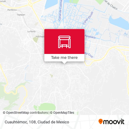 Cuauhtémoc, 108 map
