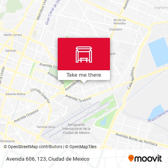 Avenida 606, 123 map