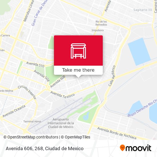 Avenida 606, 268 map