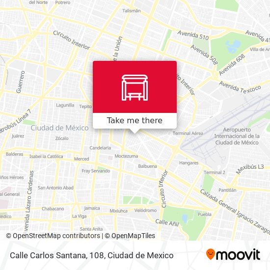 Calle Carlos Santana, 108 map