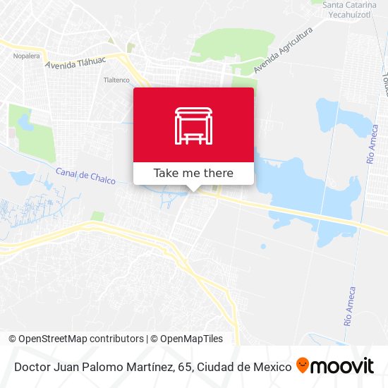 Doctor Juan Palomo Martínez, 65 map