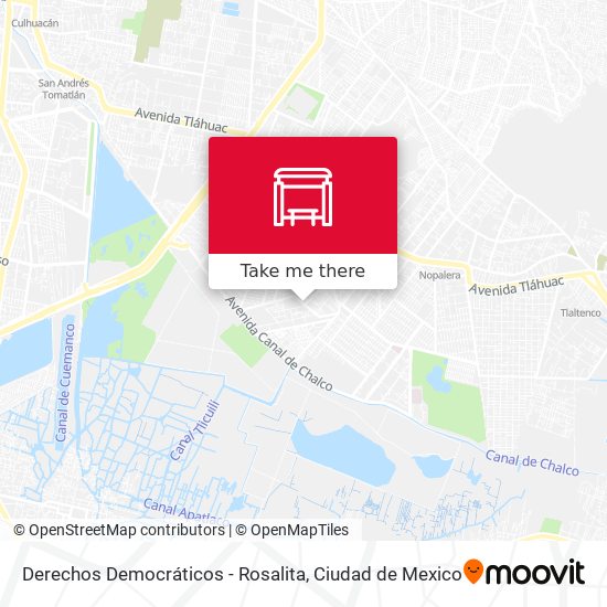 Derechos Democráticos - Rosalita map