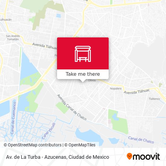 Av. de La Turba - Azucenas map