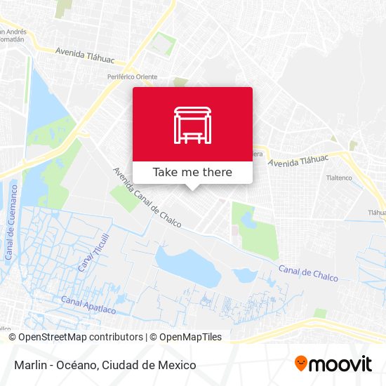 Marlin - Océano map