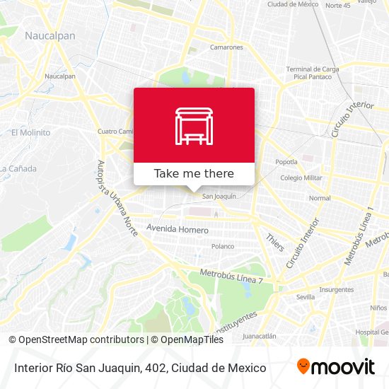 Interior Río San Juaquin, 402 map