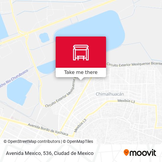 Avenida Mexico, 536 map