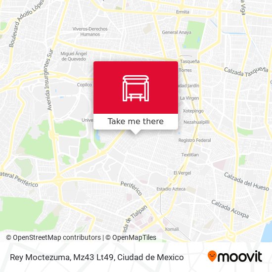 Mapa de Rey Moctezuma, Mz43 Lt49