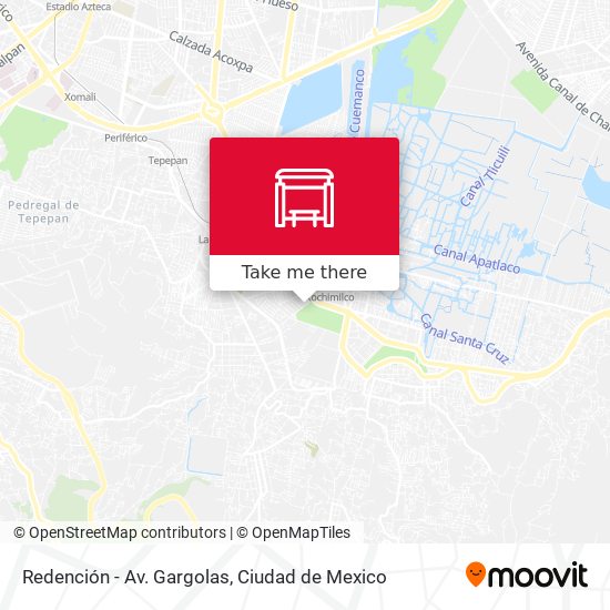 Redención - Av. Gargolas map