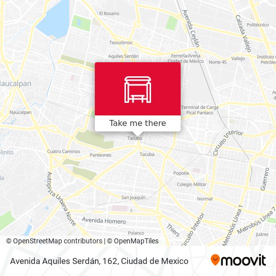 Avenida Aquiles Serdán, 162 map