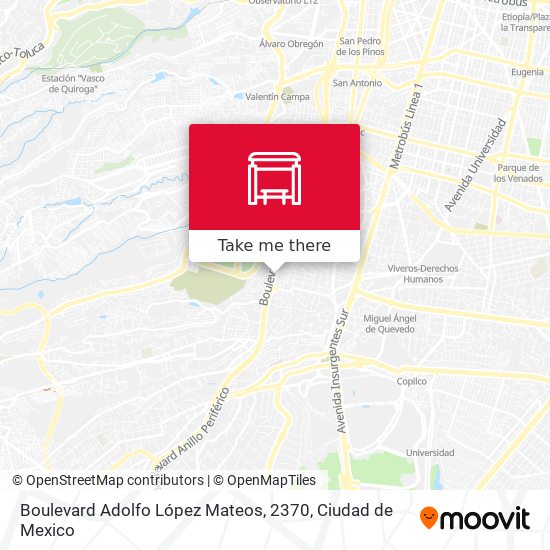 Mapa de Boulevard Adolfo López Mateos, 2370