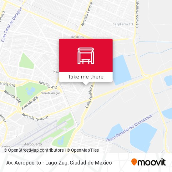 Mapa de Av. Aeropuerto - Lago Zug