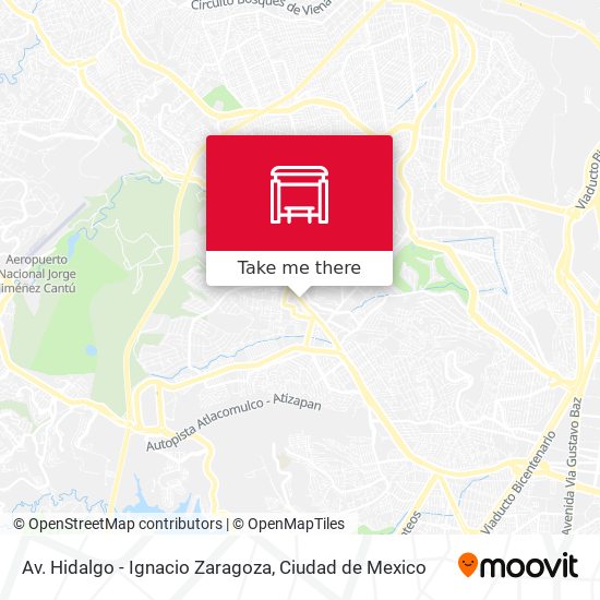 Av. Hidalgo - Ignacio Zaragoza map