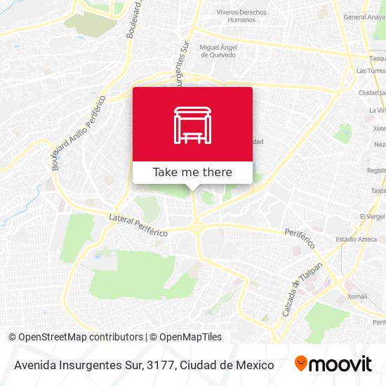 Avenida Insurgentes Sur, 3177 map