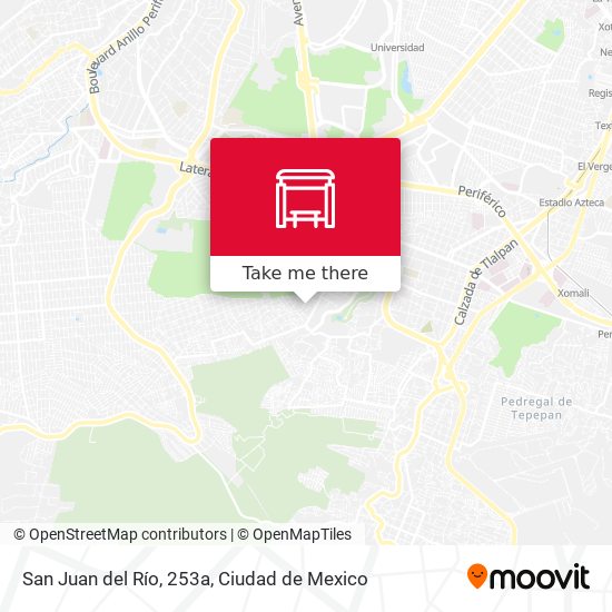 San Juan del Río, 253a map