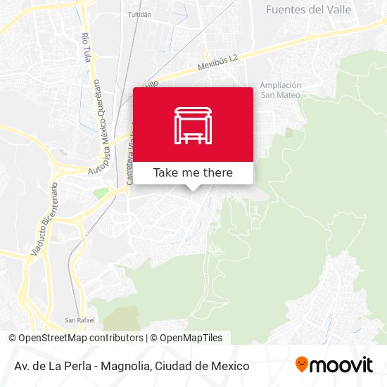 Av. de La Perla - Magnolia map
