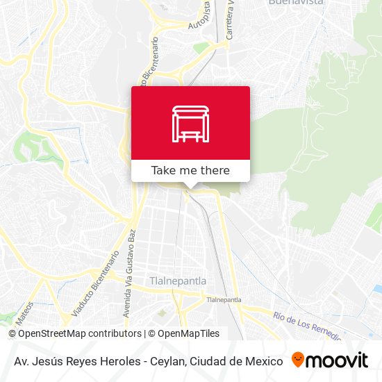 Av. Jesús Reyes Heroles - Ceylan map