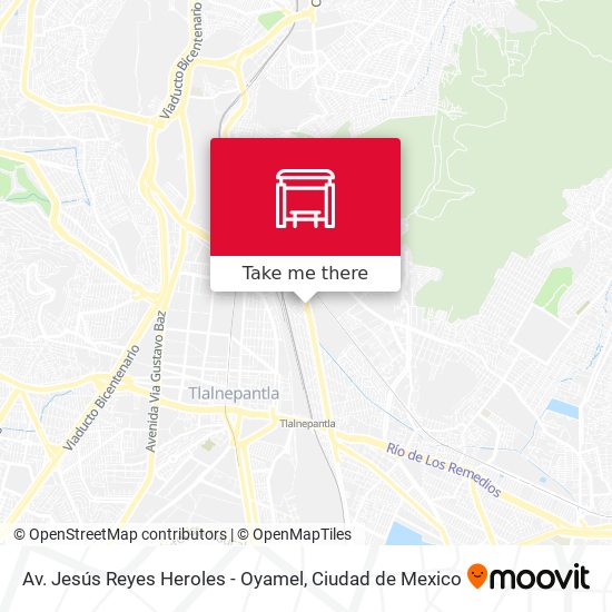 Mapa de Av. Jesús Reyes Heroles - Oyamel