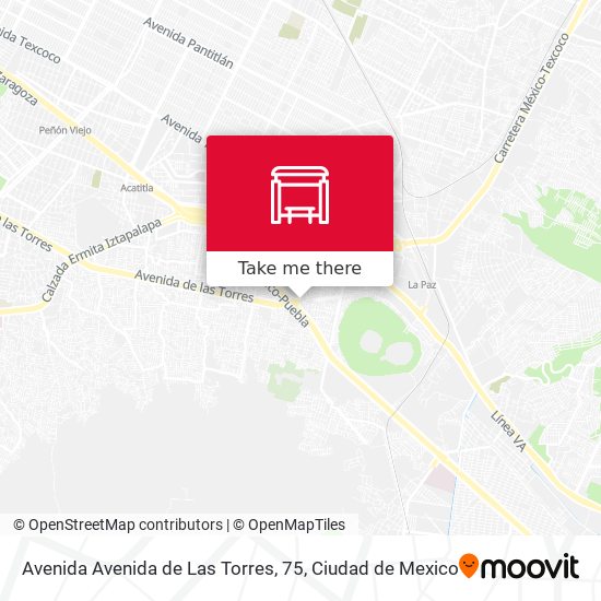 Avenida Avenida de Las Torres, 75 map