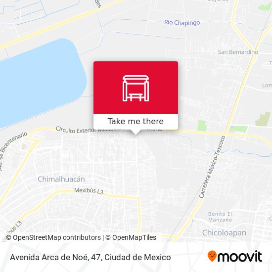Avenida Arca de Noé, 47 map