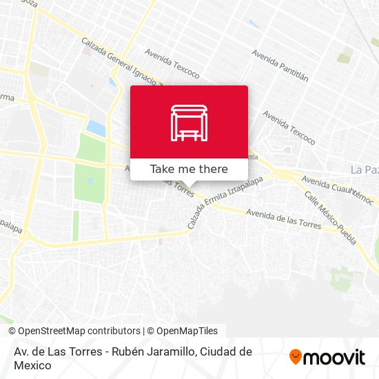 Mapa de Av. de Las Torres - Rubén Jaramillo