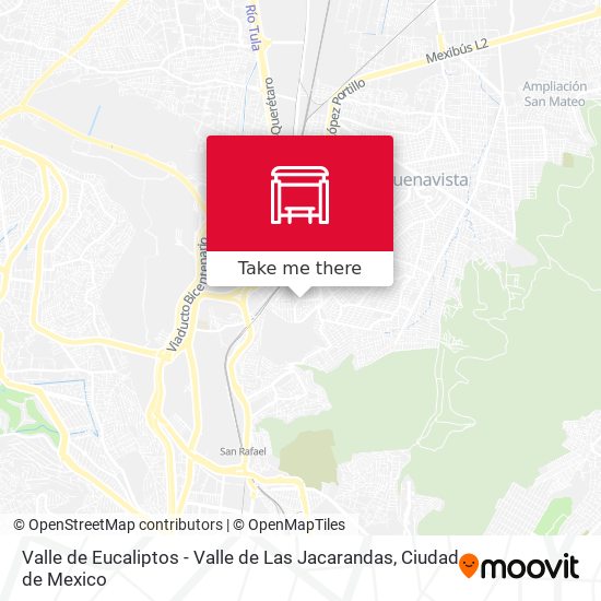 Mapa de Valle de Eucaliptos - Valle de Las Jacarandas
