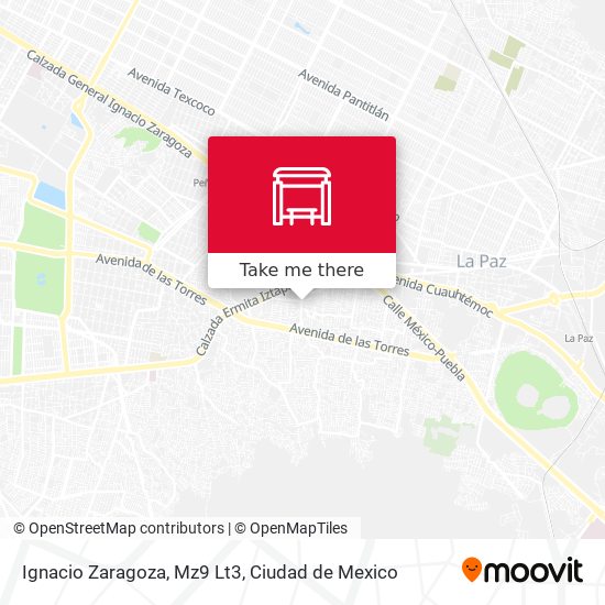 Ignacio Zaragoza, Mz9 Lt3 map