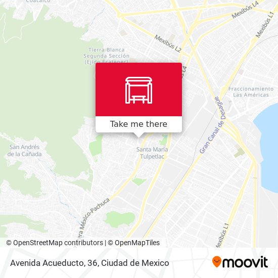 Avenida Acueducto, 36 map